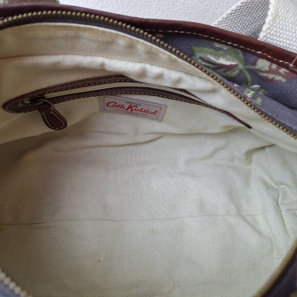 Cath Kidston Grayish blue floral tote bag - Picture 9 of 10